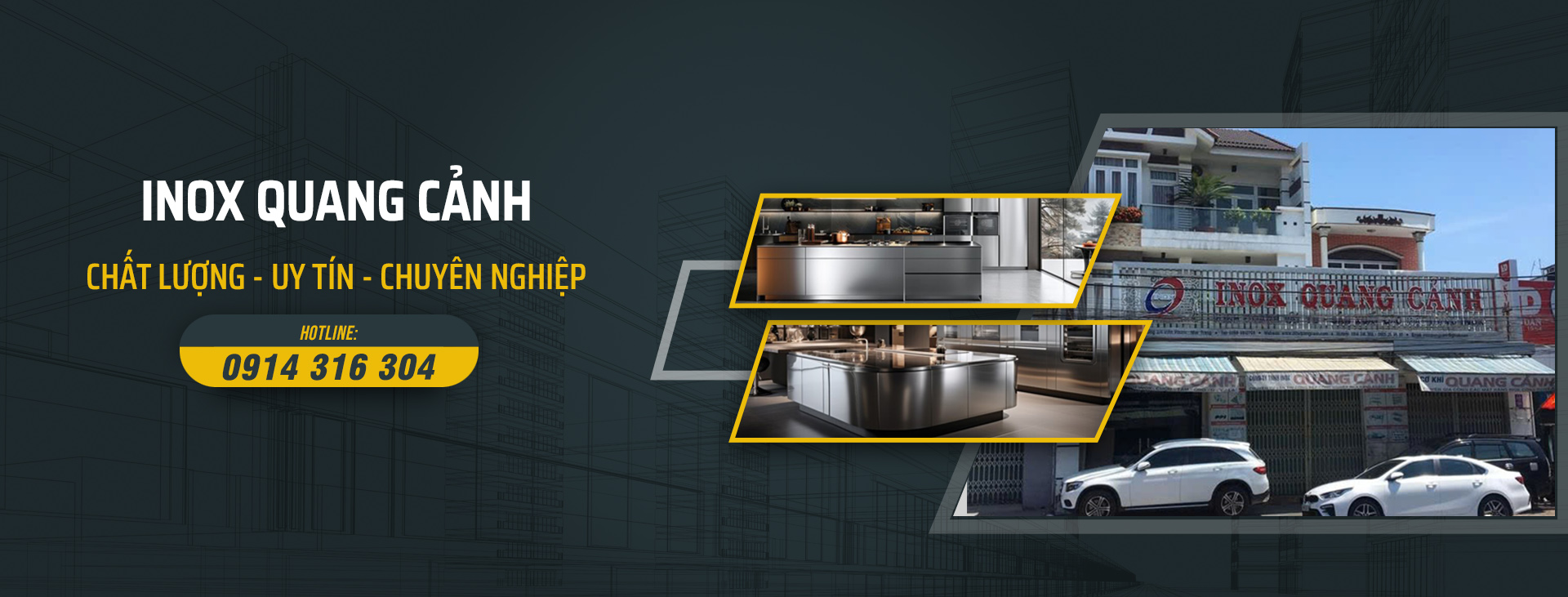 Banner Inox Nha Trang, inox Quang Cảnh: Giới thiệu về Quang Cảnh